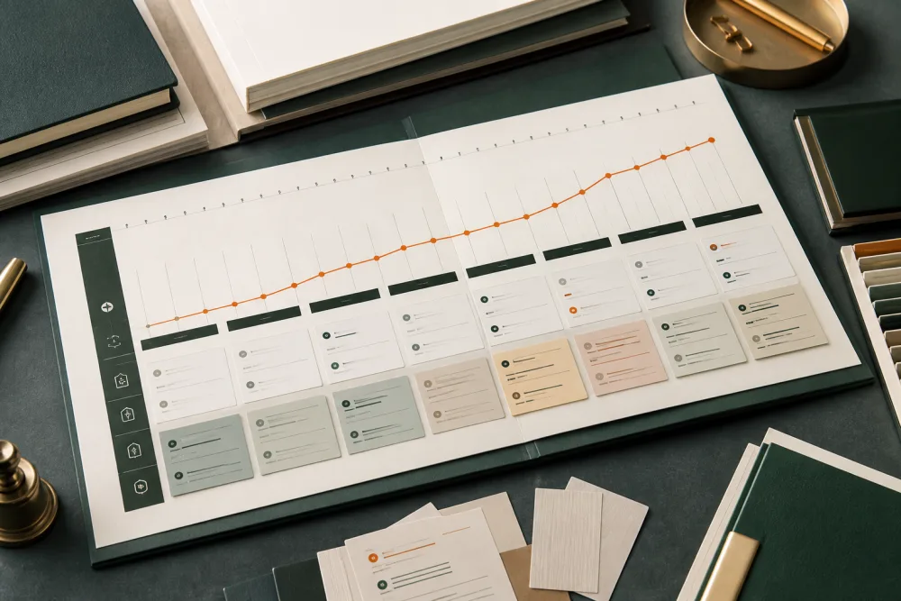 Delivered outcomes assembled into a clear customer value case.